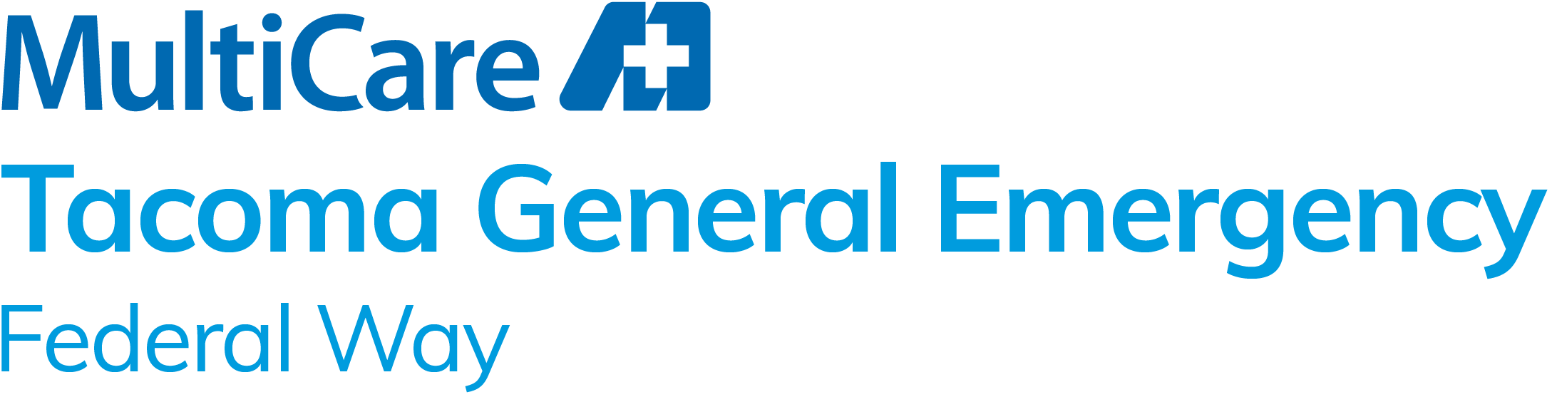 MultiCare Federal Way Emergency Logo